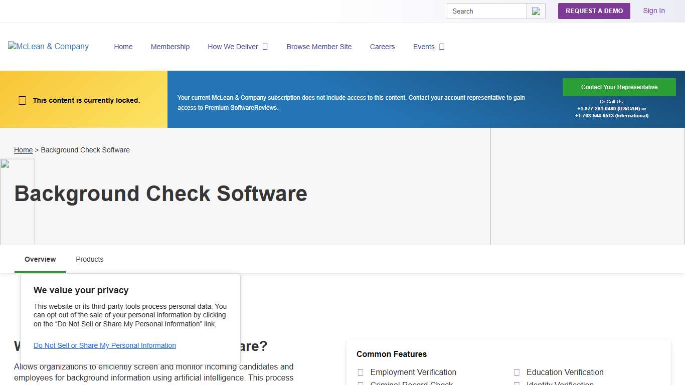 Background Check 2026 SoftwareReviews